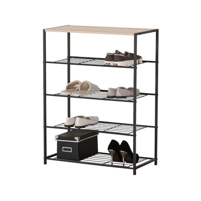 Etagère range chaussures 4 niveaux 63x30xh83 DECORATIE