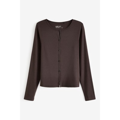 Cardigan côtelé doux avec lyocell NEXT