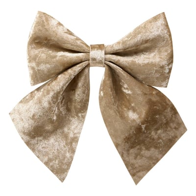 NOEUD VELOURS AMBRE 24X20 ATMOSPHERA