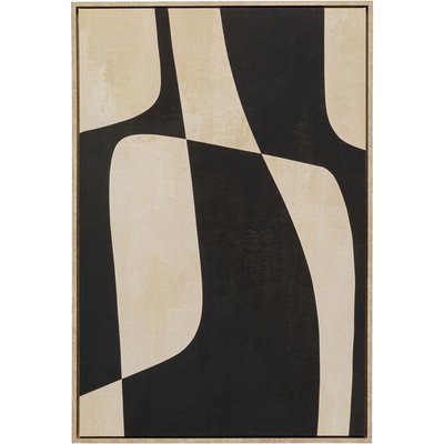 Tableau Classic Shape 63x93cm noir KARE DESIGN