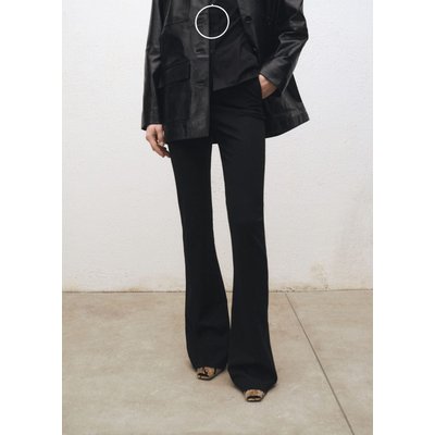 Pantalon costume flare ouvertures MANGO