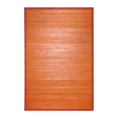 Tapis en bambou larges lattes et ganse  SOLO THE DECO FACTORY
