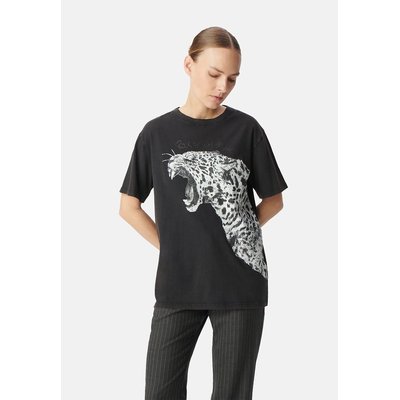 Camiseta de manga corta y cuello redondo, estampada IKKS