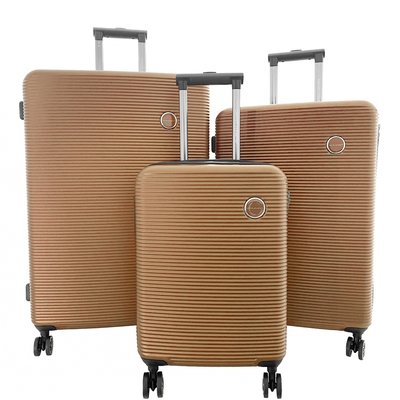 Lot 3 valises rigides dont 1 valise cabine TSA DAVID JONES