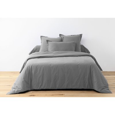 Parure de draps plat coton unie ATELIER DU COTON