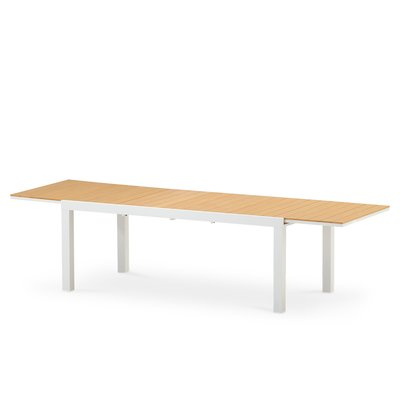 Table à manger, extensible, aluminium, OSAKA DEFORA HOME