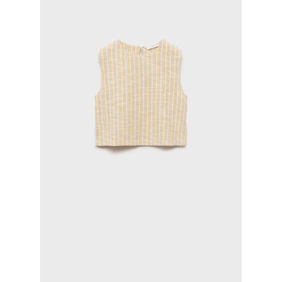 T-shirt rayures texturé MANGO KIDS
