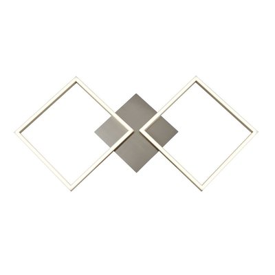 Applique  Wall Art 25W LED Aluminium Gris BOUTICA-DESIGN