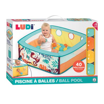 Piscine à balles Jungle LUDIMOUSSE