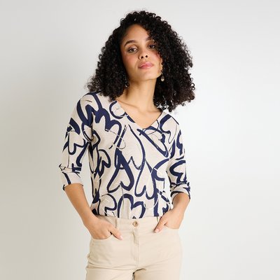 T-shirt col V GRAIN DE MALICE