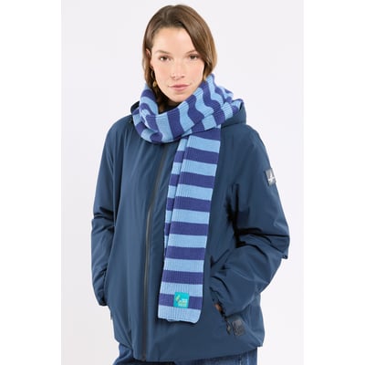 Écharpe rayée en coton et laine ARMOR-LUX