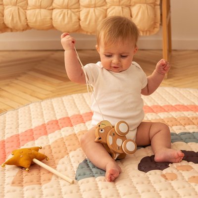 Tapis bebe matelassé arc en ciel BOHO RAINBOW HAKUNA MATTE