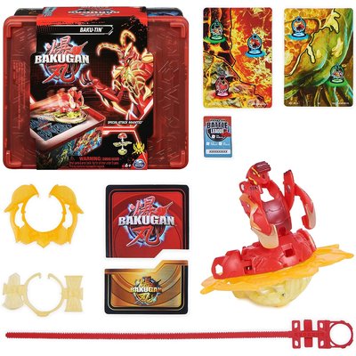 Baku-Tin avec Special Attack Mantid, boîte de rangement en métal SPIN MASTER
