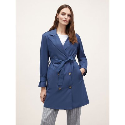 Trench court bleu La Redoute
