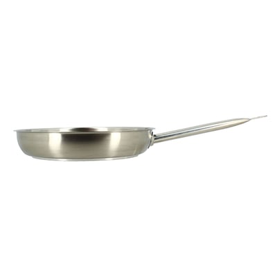Poêle en acier inoxydable 28 cm, PROFESSIONNEL MENASTYL