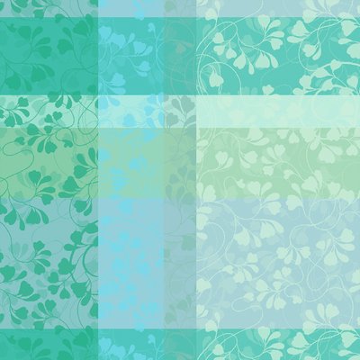 Serviette pur coton MILLE FEUILLAGES GARNIER-THIEBAUT