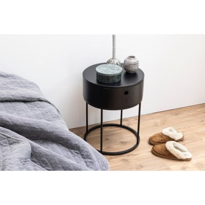 Table de chevet ronde de style contemporain - LILA HELLIN, DEPUIS 1862