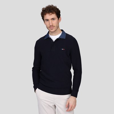 Pull col polo MISE AU GREEN