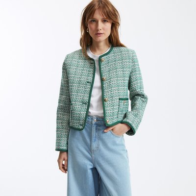 Veste courte en tweed LA REDOUTE COLLECTIONS