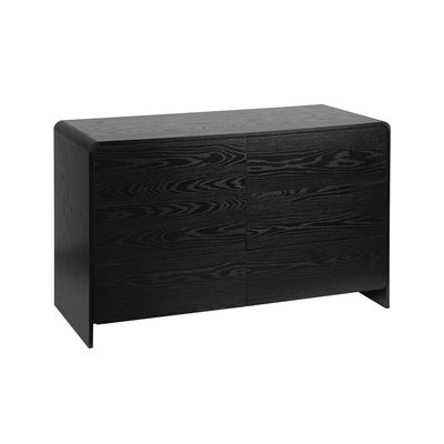 Commode effet bois arrondi 6 tiroirs MILO SWEEEK
