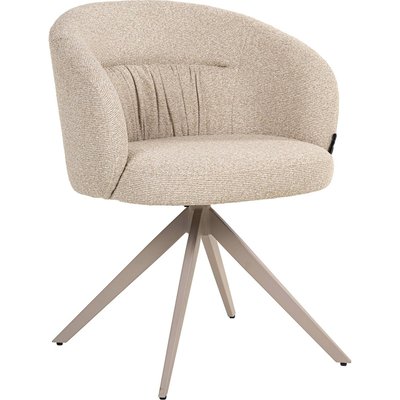 Chaise pivotante design biscotti pour salle à manger élégante RECOLLECTION