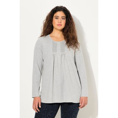 T-shirt à col rond et manches longues. Coupe ULLA POPKEN