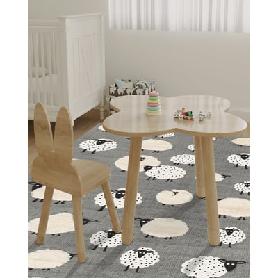 Tapis enfant en coton PETITS MOUTONS AFK LIVING