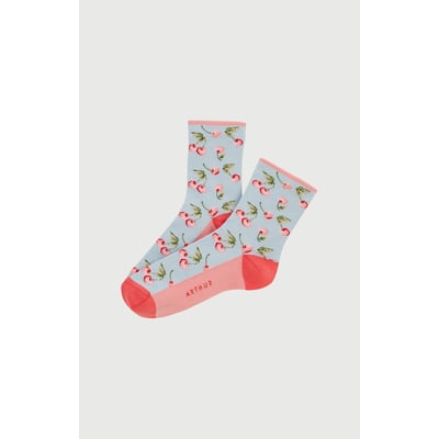 Chaussettes en coton imprimé Cherry ARTHUR