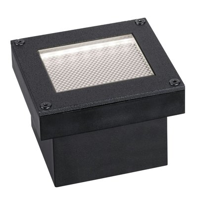 Spot Extérieur Solar Domenic 0,1W Noir Carré 3000K l8 BOUTICA-DESIGN