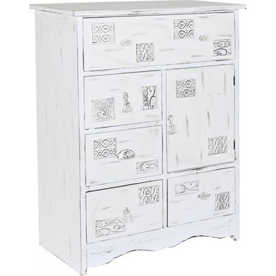 Commode en bois, détails sculptés, Romantico RECOLLECTION