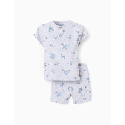 Pyjama Côtelé en Coton ZIPPY