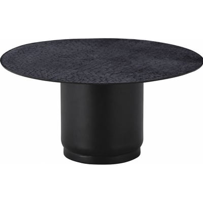 Table basse ronde métal, Plateau texturé RECOLLECTION