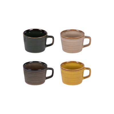 Coffret de 4 tasses   20 cl-KILI TABLE PASSION