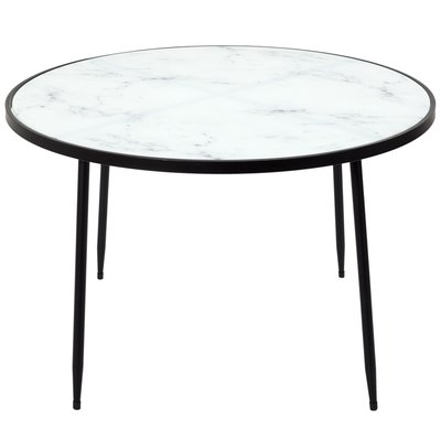 Table basse Felicity effet marbre TOILINUX