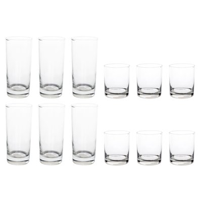 Service de verres 12 pièces, GLOBE COSY&TRENDY