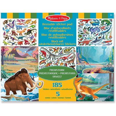 Autocollants réutilisables - Animaux préhistoriques MELISSA & DOUG