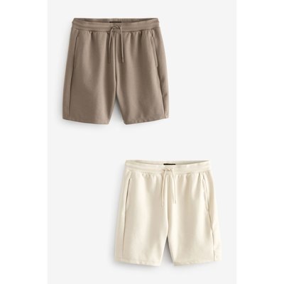 Shorts en jersey à poche zippée, lot de 2 NEXT