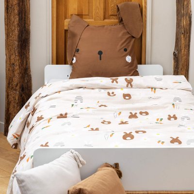 Parure de lit lapin TERRE DE NUIT