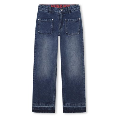 Jean avec bords usés HUGO KIDSWEAR