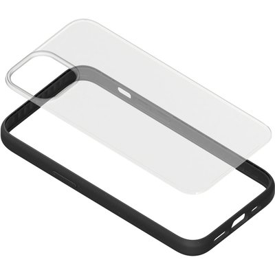 Coque bumper iPhone 14 Plus transparent noir WOODCESSORIES
