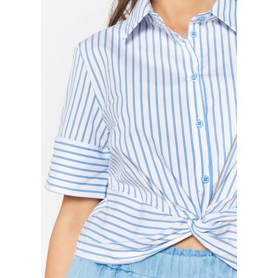 Chemise rayée nouée devant LOLALIZA