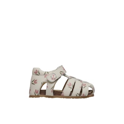 Sandales semi-fermée en cuir ALBY FALCOTTO