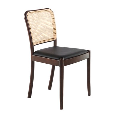 Chaise en simili et rotin ANGEL CERDA