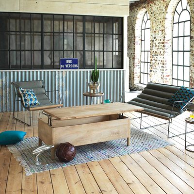 Fauteuil assise suspendue kaki 2 places  ROSALIE MADE IN MEUBLES 