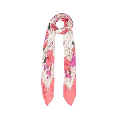 Foulard noir à fleurs LIU JO