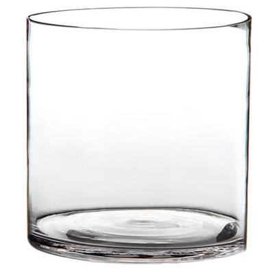 Vase cylindrique en verre 20x20x20cm WADIGA