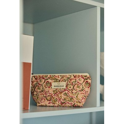Trousse de beauté en coton, PORTOFINO GABRIELLE PARIS