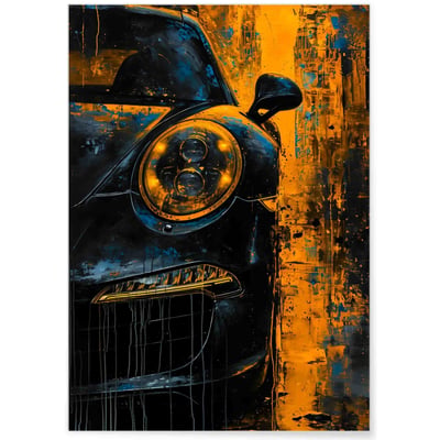 Affiche 911 - Style artistique abstrait L'AFFICHERIE