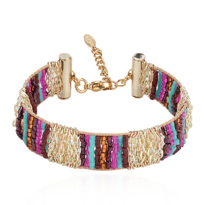 Bracelet fines perles et chaînes ARMEL HIPANEMA
