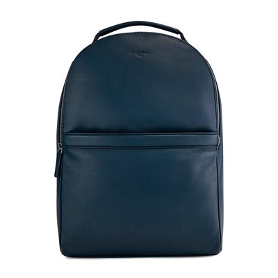 Sac à dos zippé en cuir grainé CHARLES LE TANNEUR